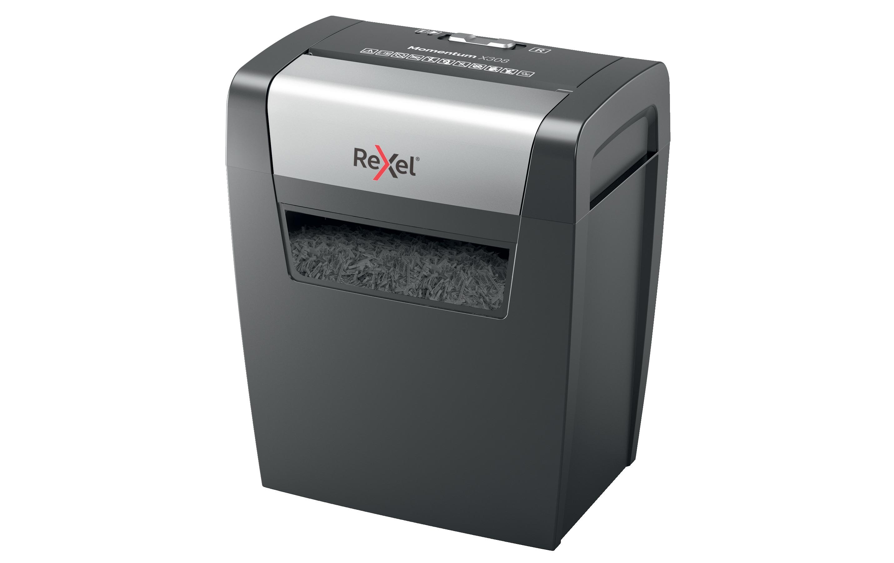 Aktenvernichter Momentum X308 P-3, 8 SeitenPapierschredder