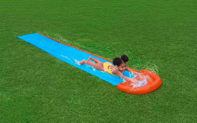 Bestway H2OGO! 1 Person Wasserrutsche 488 x 82 cm