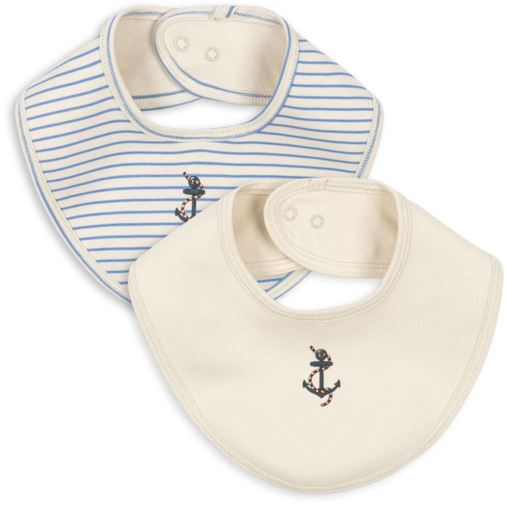 Køb Konges Sløjd Stripe Provence Mix Basic 2 Pak Hagesmæk