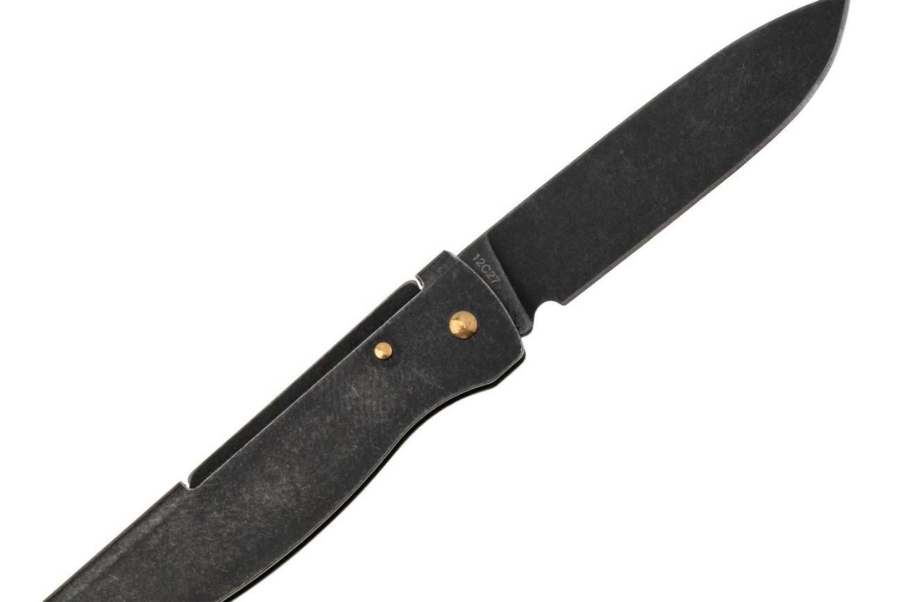 Böker Plus Atlas Mini 01BP0025 Blackwashed 12C27, Blackwashed Stainless, sleutelhangerzakmes