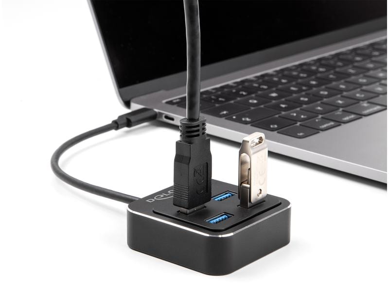 Delock USB-Hub 4 x USB 3.1 Typ-A Vier-Port-USB-A-Hub