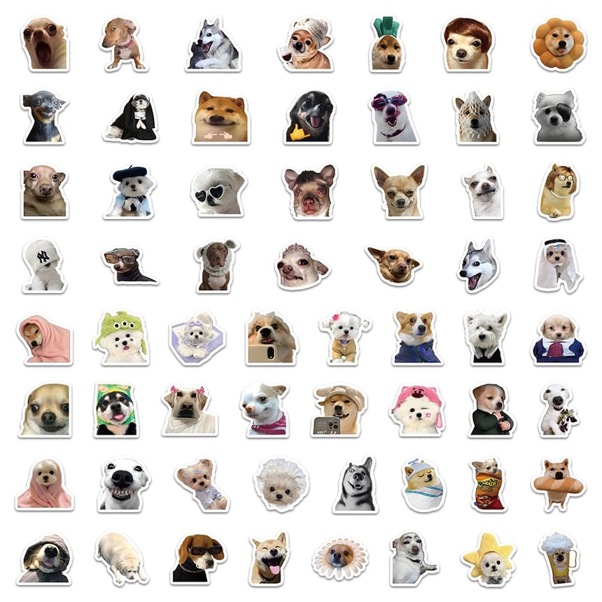 Porcini - Dierensticker (diverse ontwerpen)