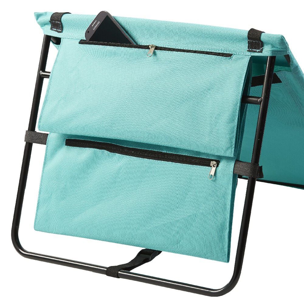 Matelas de plage bleu