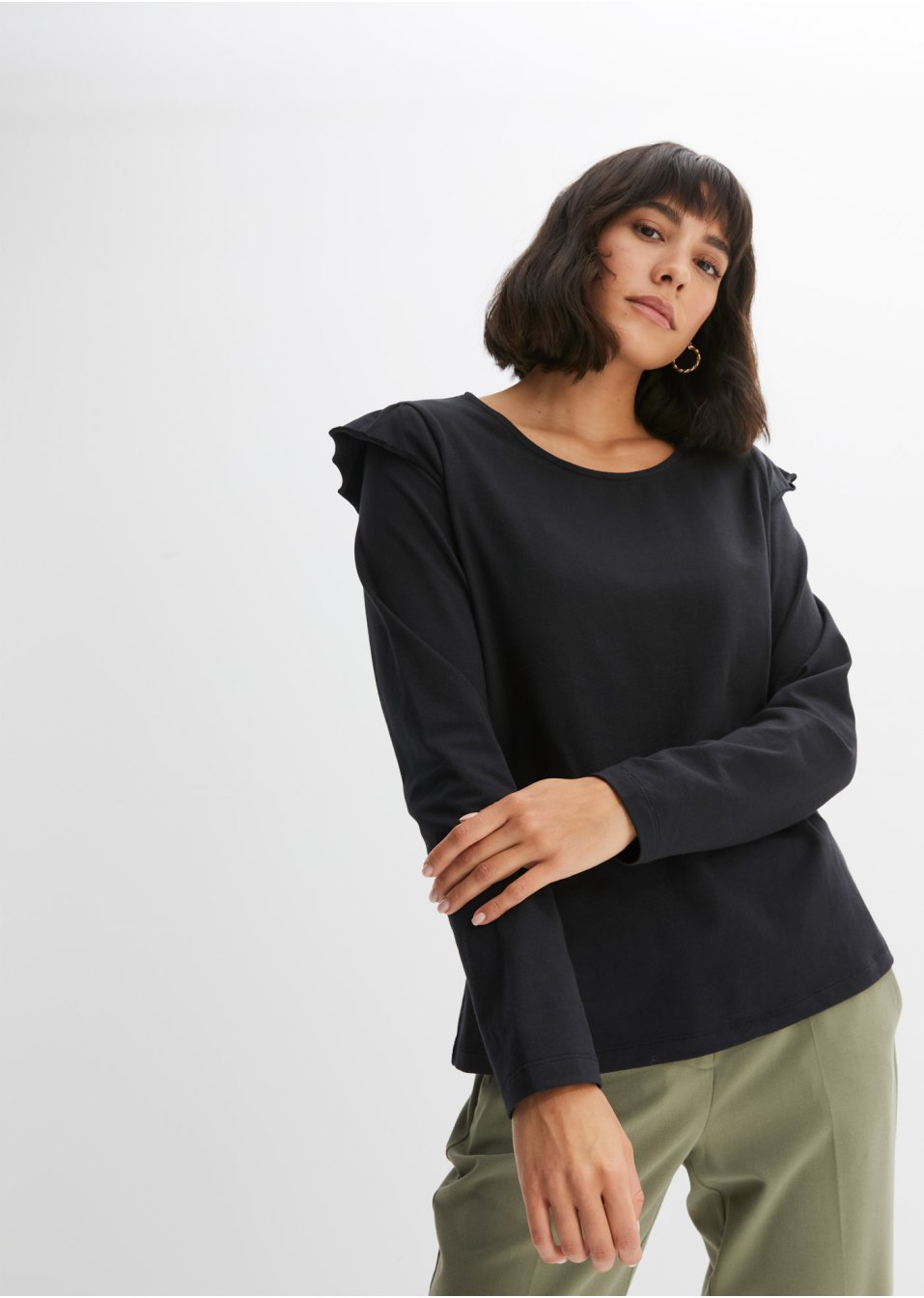 T-shirt à ruchés