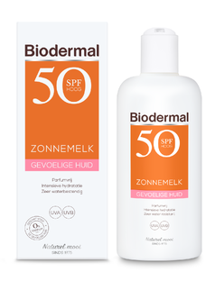 Biodermal Gevoelige Huid Zonnemelk - Zonnebrand met SPF50 200ML