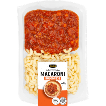 Jumbo Macaroni Bolognese met Rundvlees 450 g