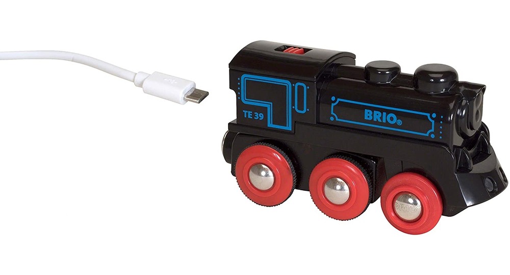 Locomotive rechargeable avec mini câble