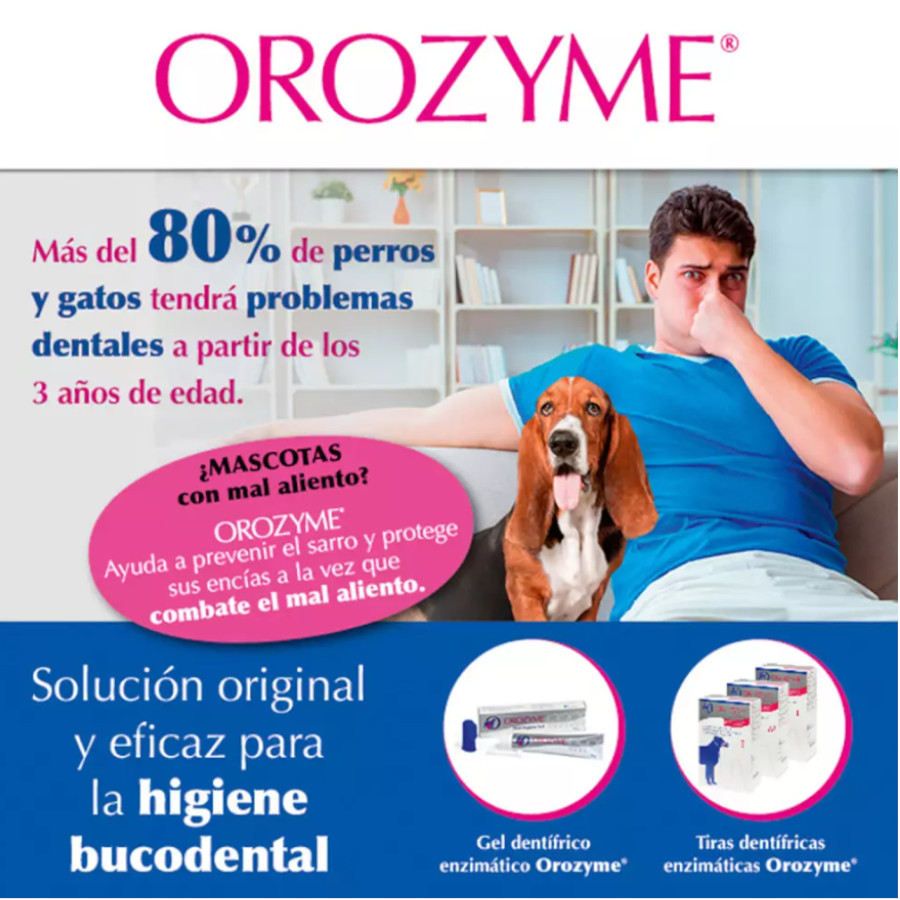 Pasta de dente Ecuphar Orozyme para cães e gatos