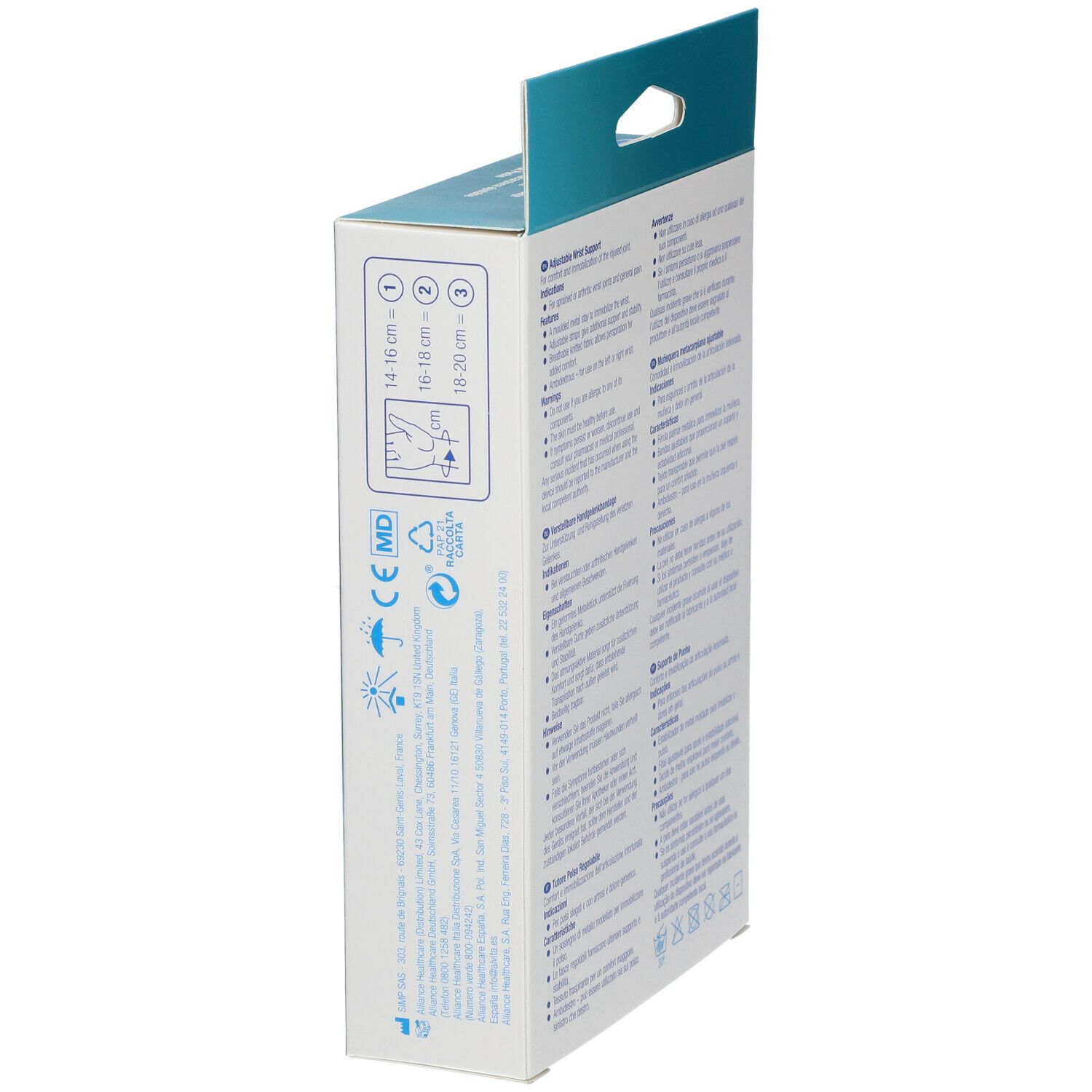 alvita® Handgelenkbandage Gr. 3