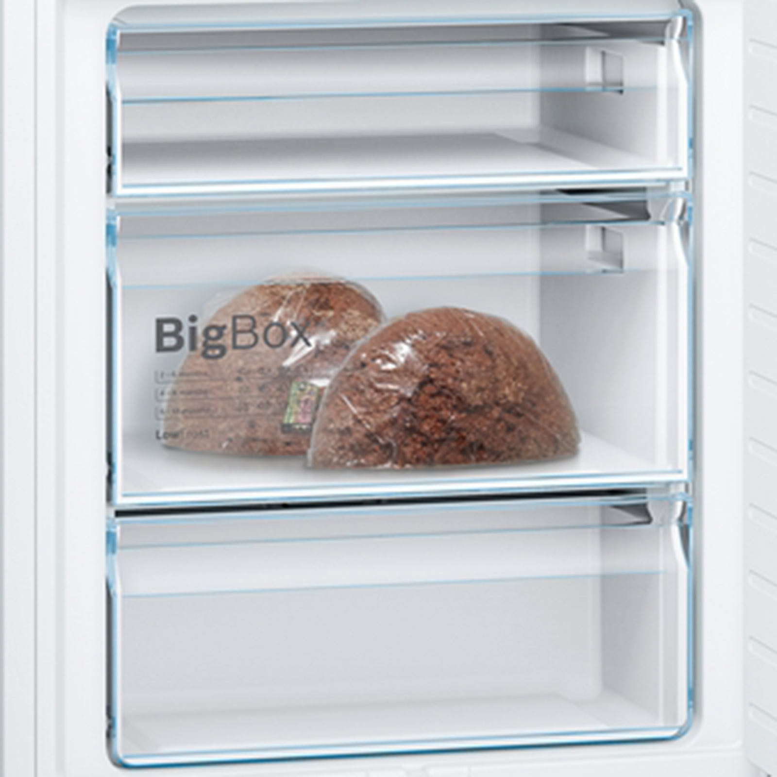 BOSCH Kühl-Gefrierkombination KGE49AWCA - weiß - C