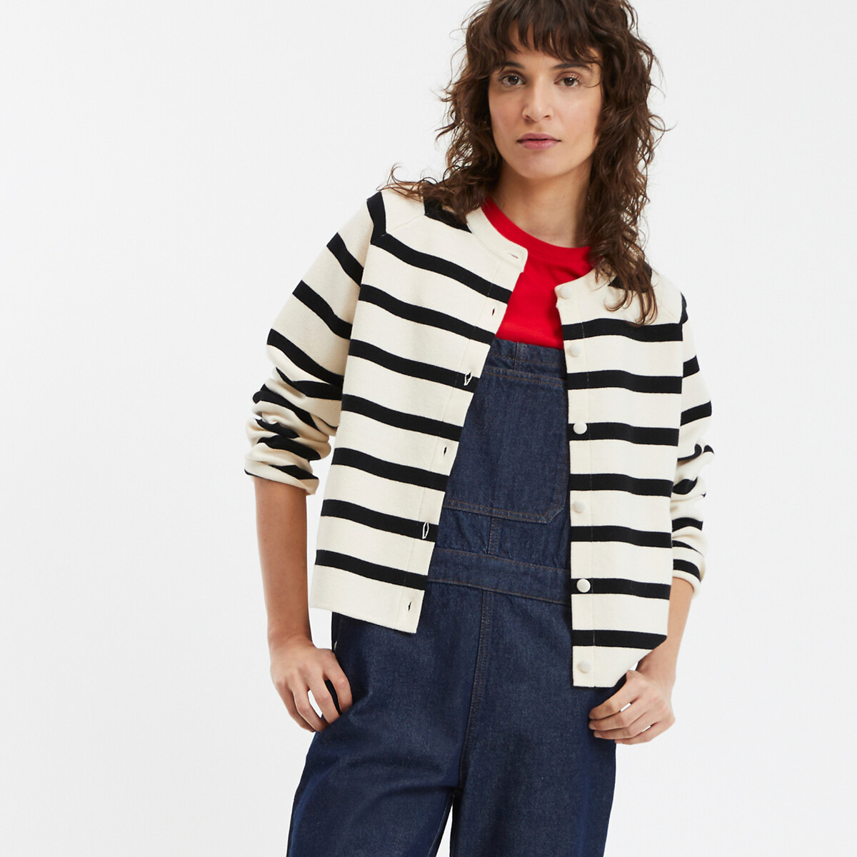 COLEÇÕES LA REDOUTE<br>Cardigã de Tricô Exclusivo, Leandra