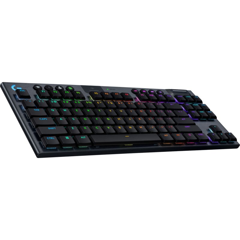 Logitech G G915 X LIGHTSPEED clavier Gaming USB + RF Wireless + Bluetooth AZERTY Français Noir