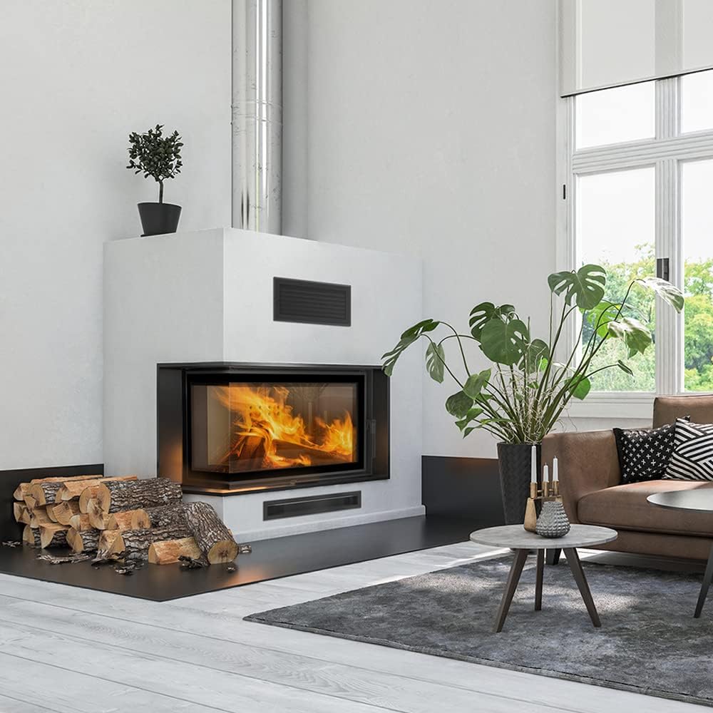 Kratki wasserführender Kamineinsatz MBM PW 10 | 12 kW | Ecke Links