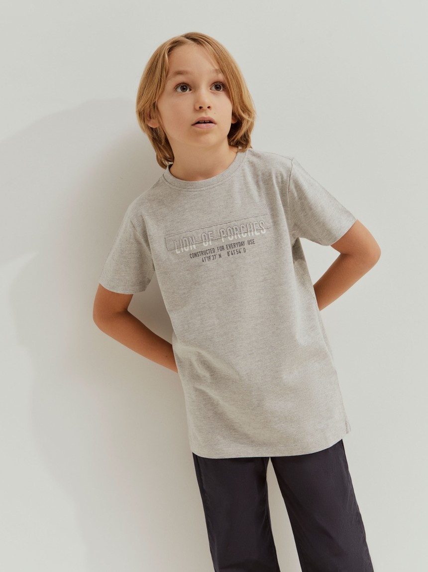 T-shirt de algodão Lion of Porches