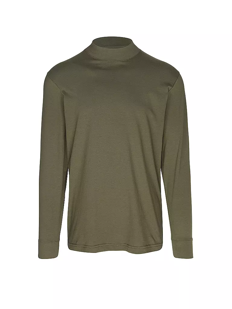 RAGMAN Rollkragenshirt olive