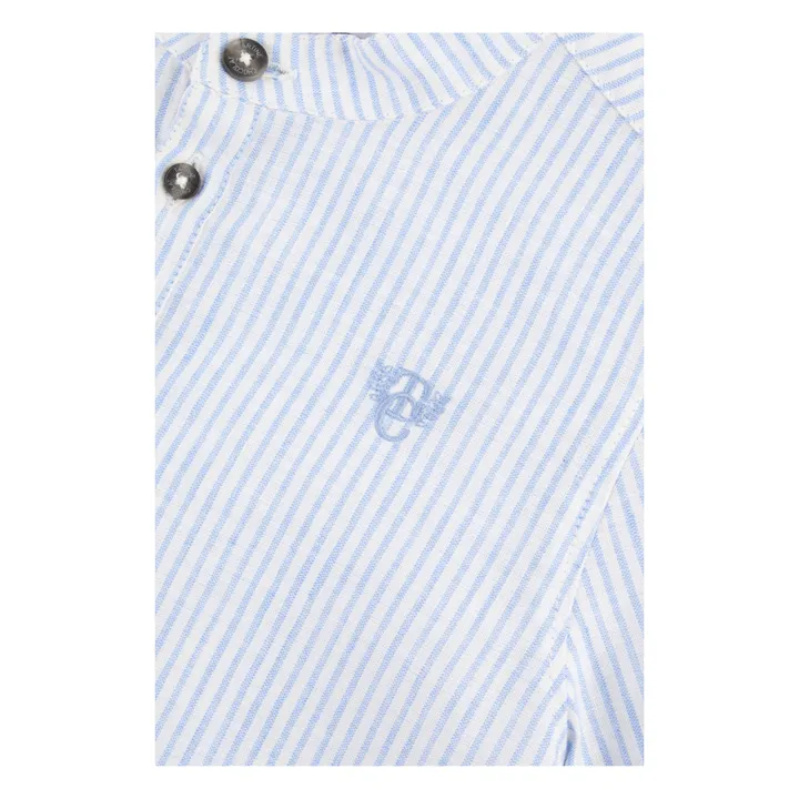 Tartine et Chocolat Kurta Rayée | Bleu ciel