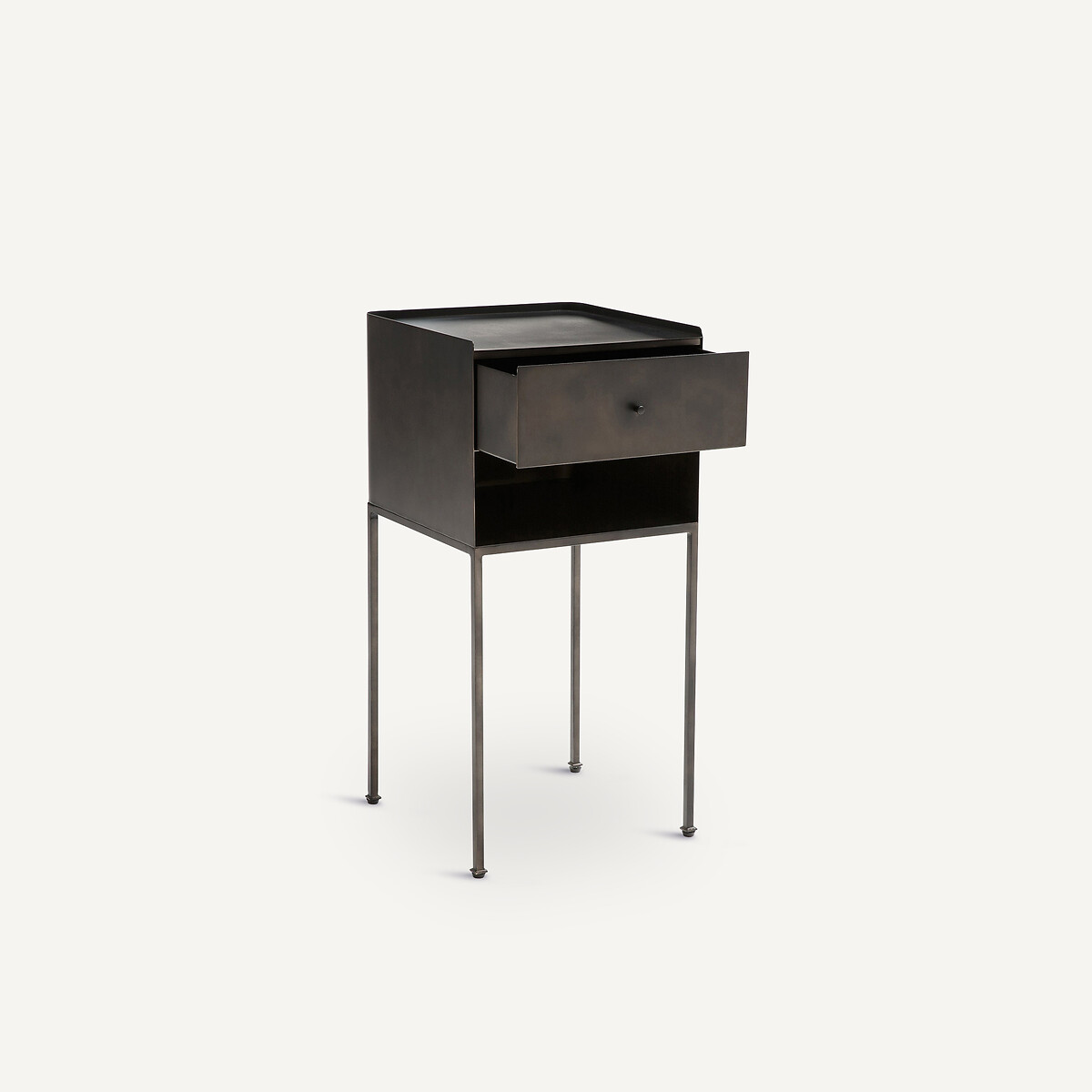 AM.PM<br>Mesa de cabeceira de aço, Yazdan