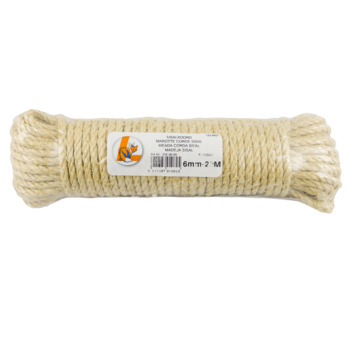 Ledent sisalkoord 6 mm 20 m