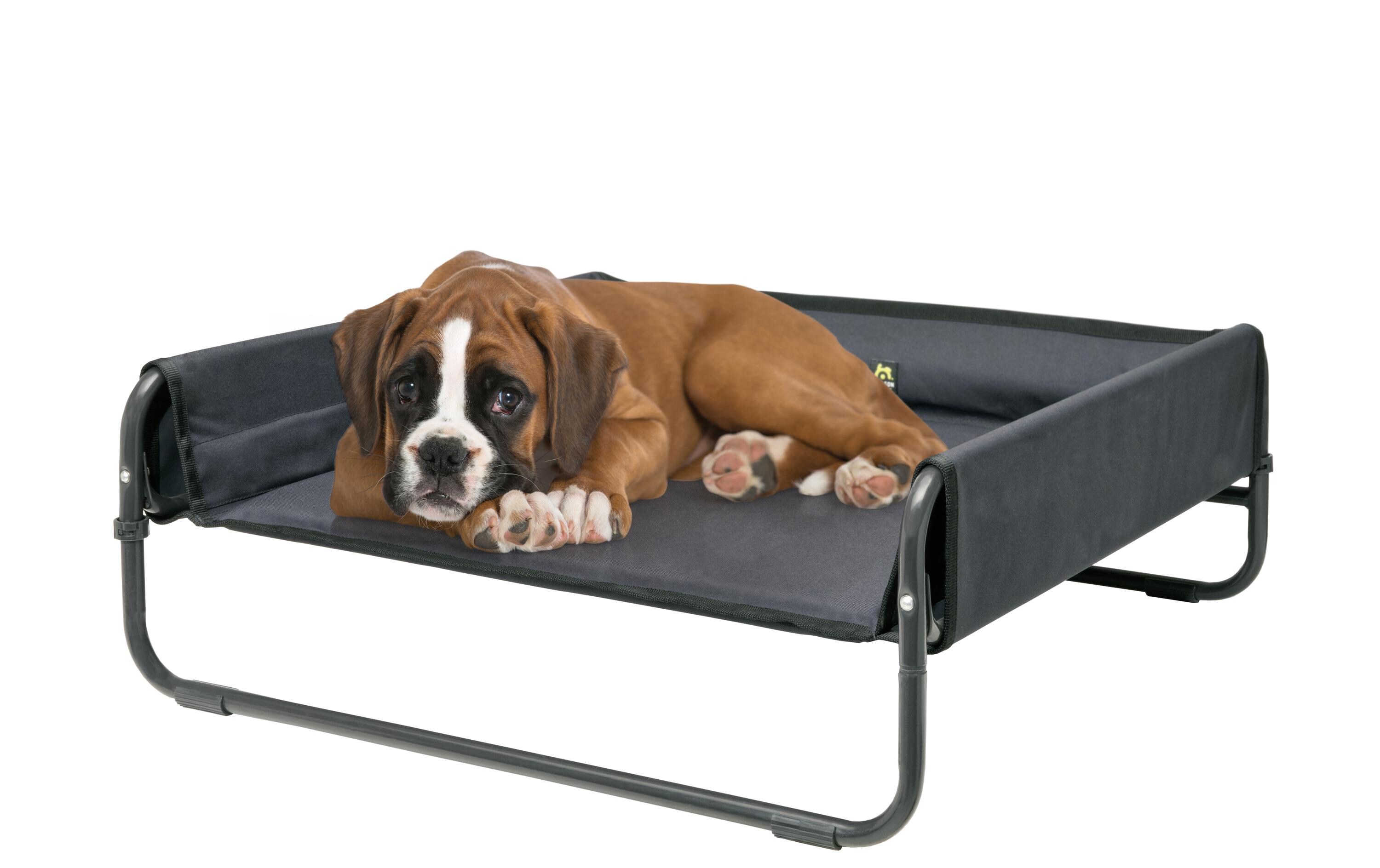 Hunde-Bett Soft Bed 86, anthrazit<br>Faltbares Hundebett – ideal für unterwegs