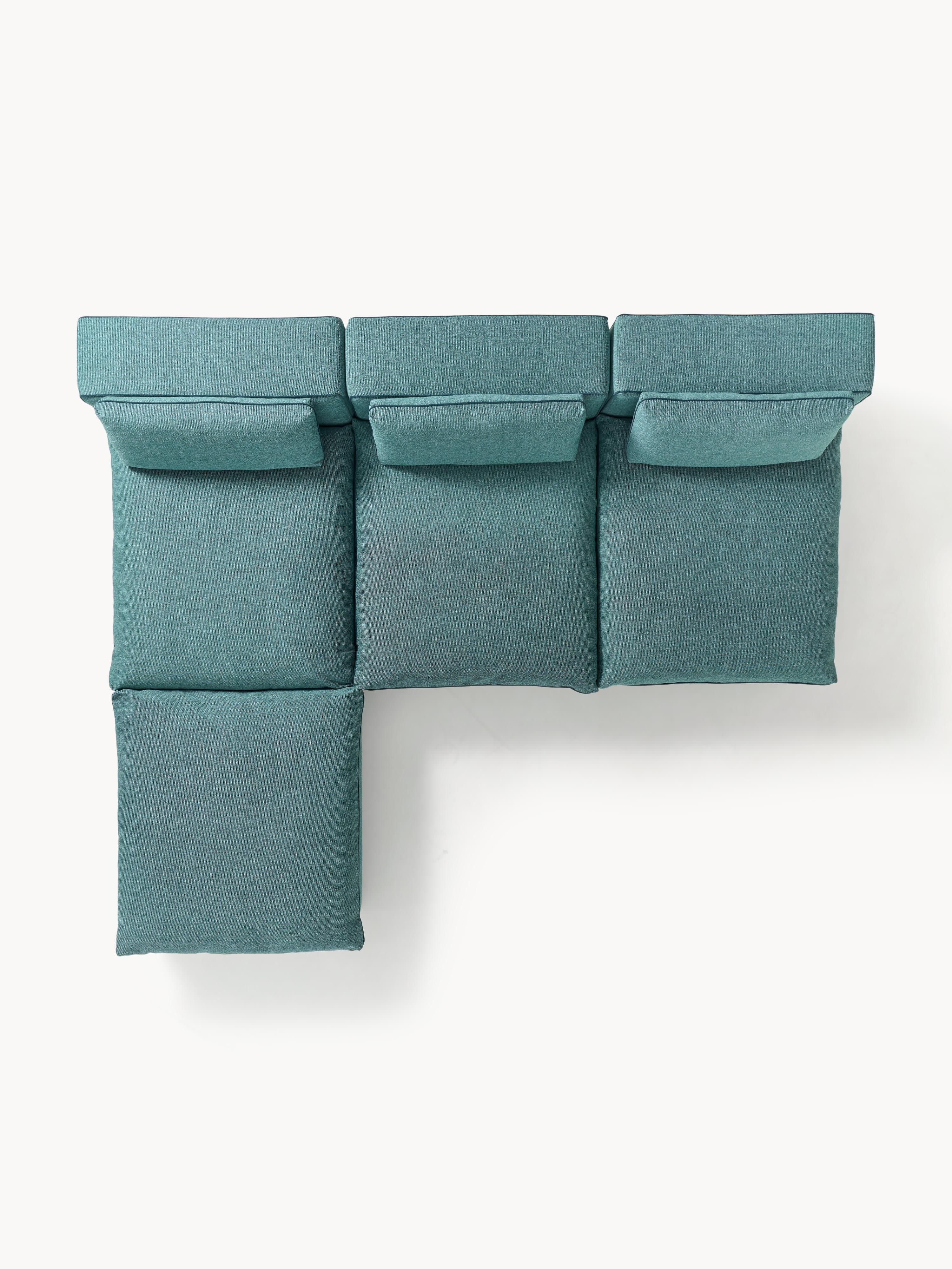 Modulaire XL bank Felix met poef (links/rechts)