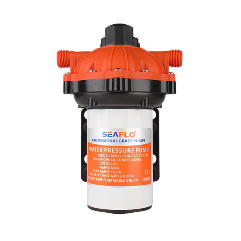 SEAFLO Heavy Duty 12 volt membraanpomp - 18.9 L/min