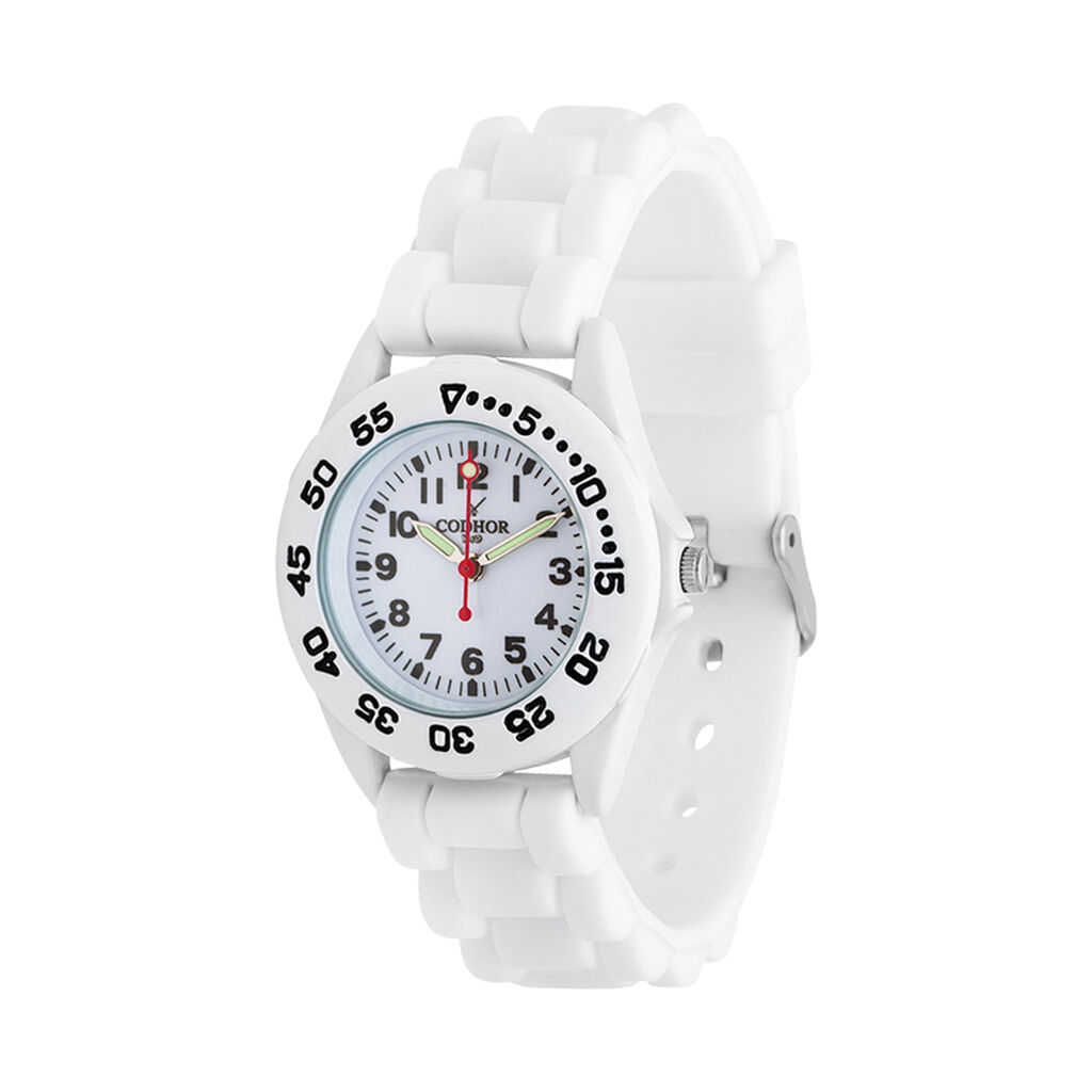 Montre Codhor Kid Acier Blanc