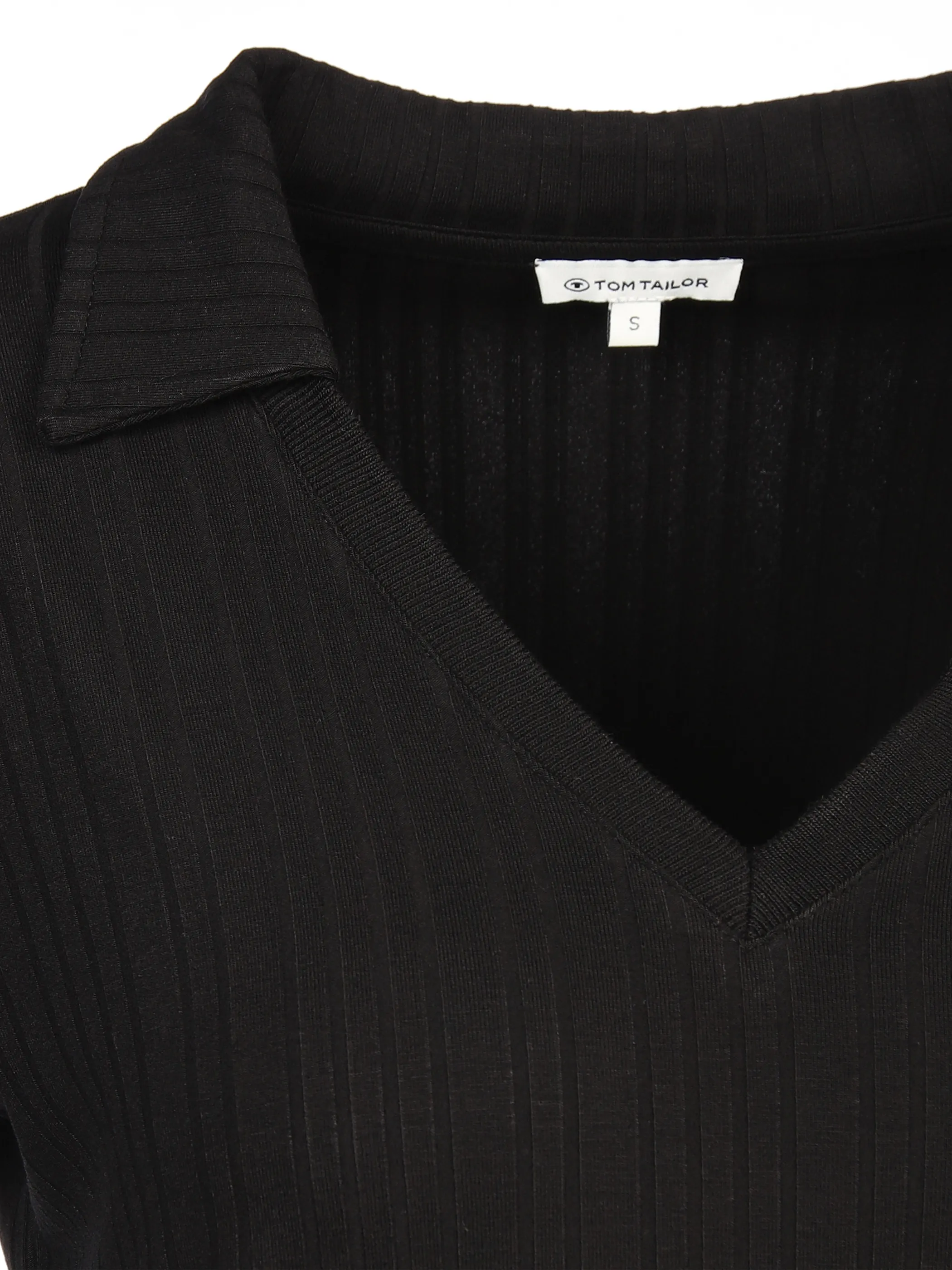 Damen T-Shirt mit Polokragen
