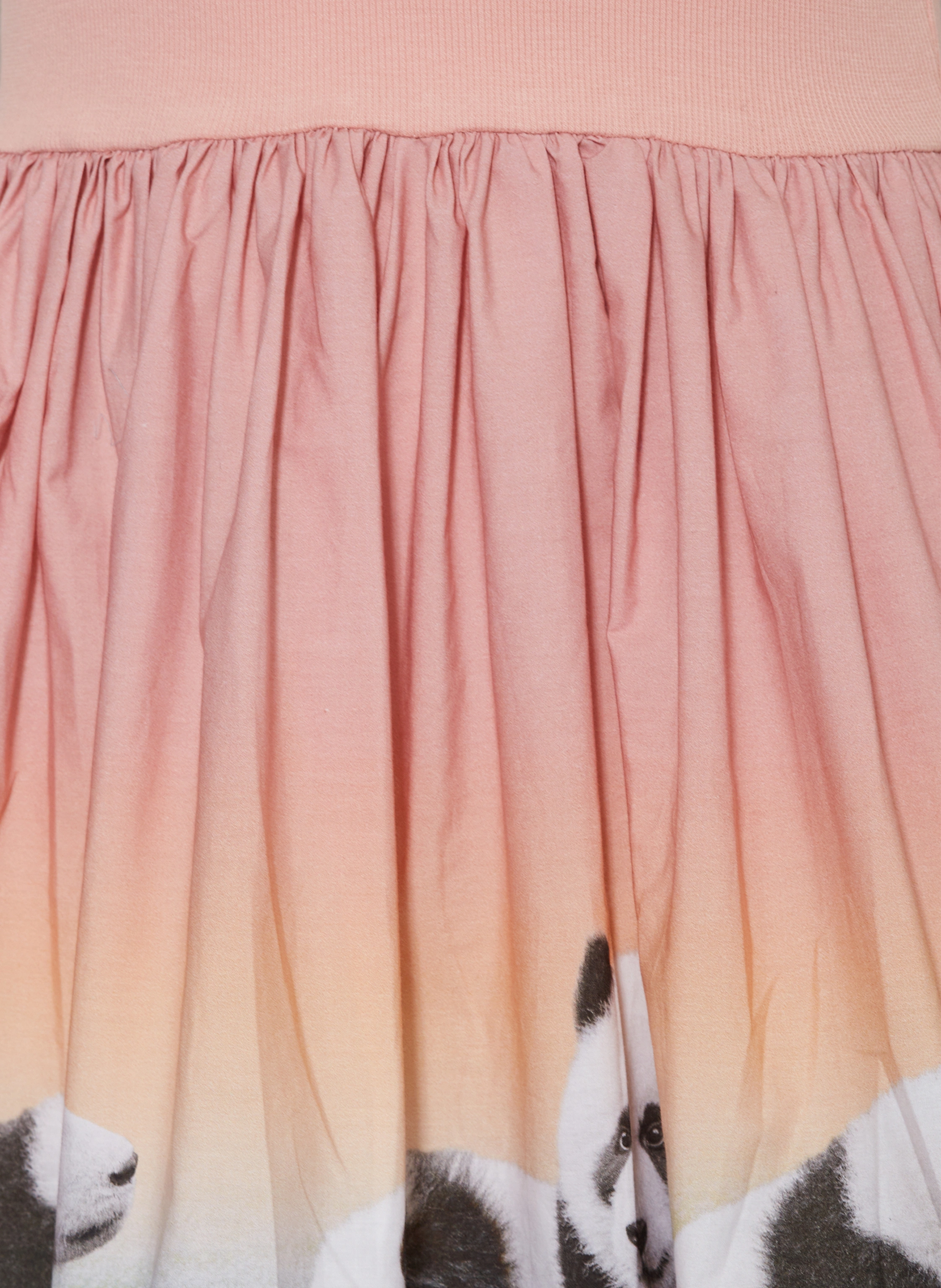 molo Kleid im Materialmix