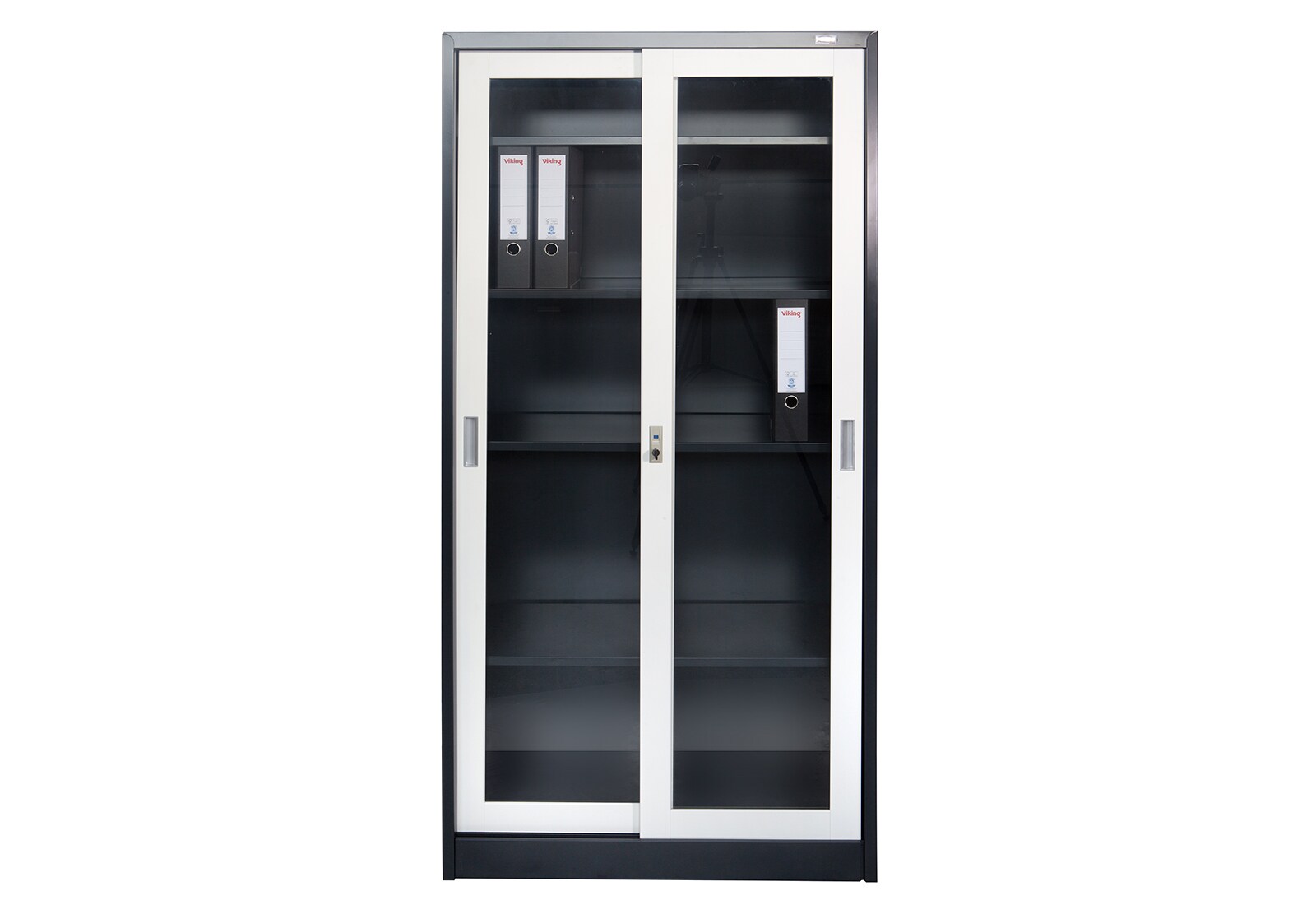 Jet-Line Aktenschrank St. Petersburg dunkelgrau-weiss