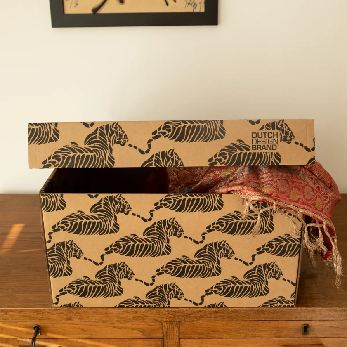 Dutch Design Brand DUTCH DESIGN Boite de Rangement Tiger 39.5x32x21cm