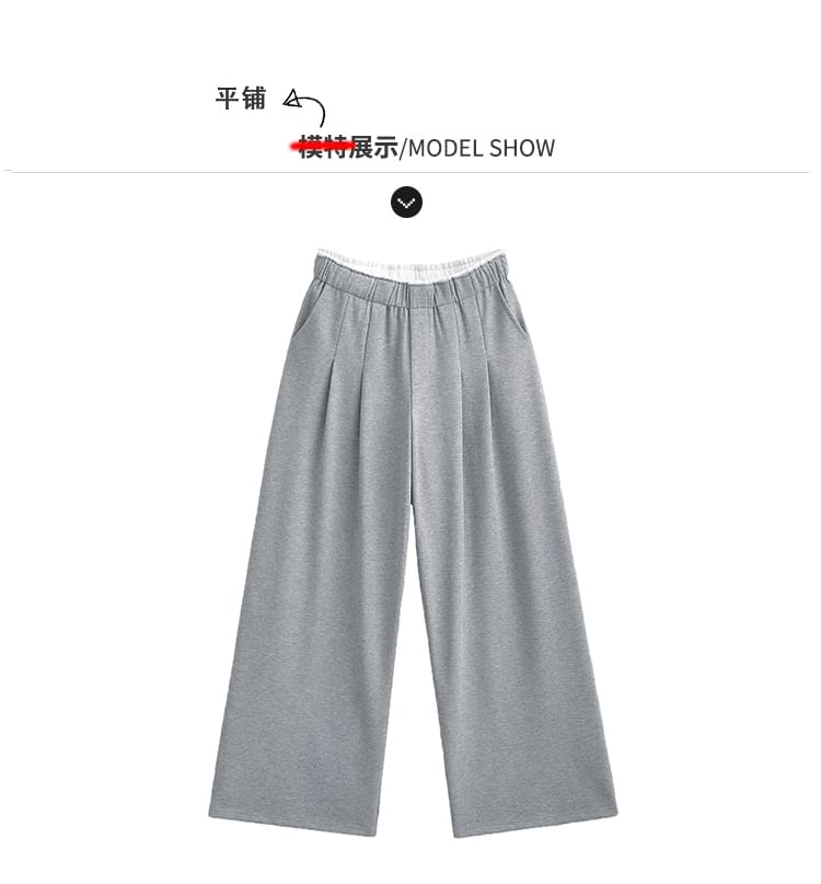 Shira - Geplooide wijde joggingbroek in 5 kleuren
