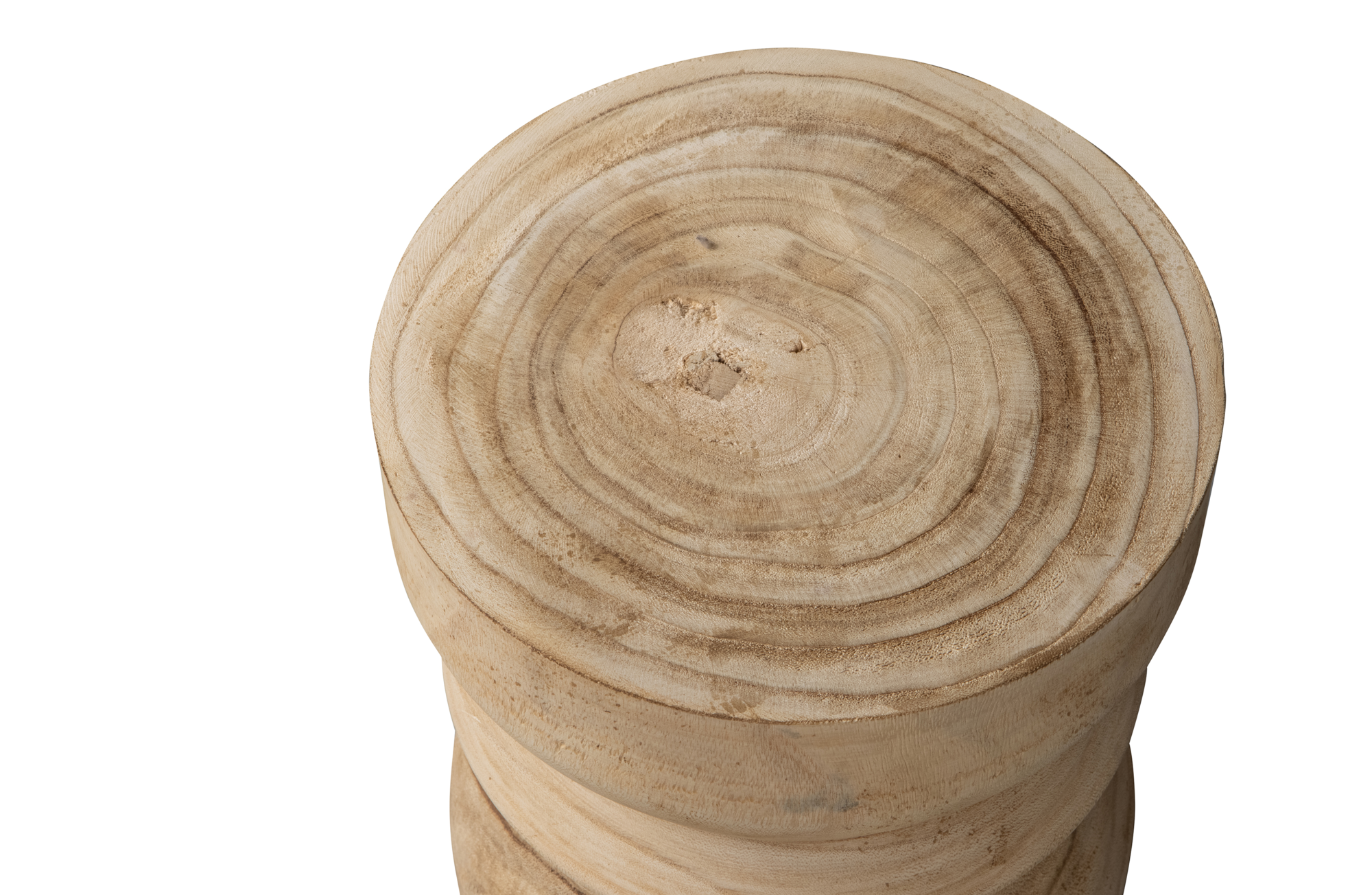 WOOOD kruk Bikkel hout 40xØ28cm Bikkel kruk hout 40xØ28cm naturel