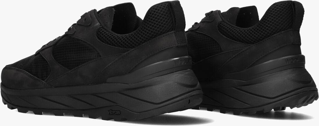 WOOLRICH zwarte woolrich lage sneakers running