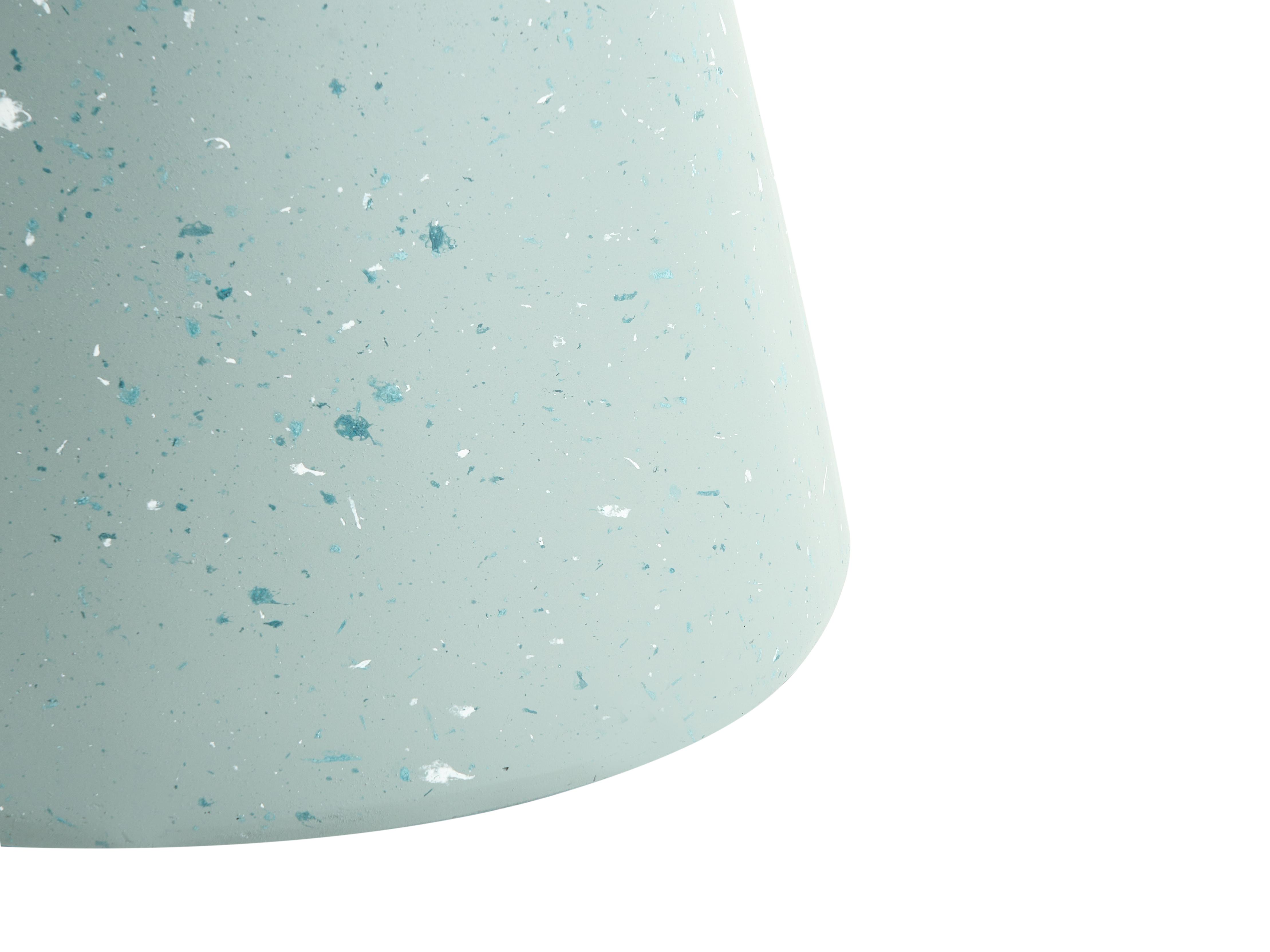 Bijzettafel MINCIO 45 cm 45 cm Terrazzo-effect Groen terrazzo