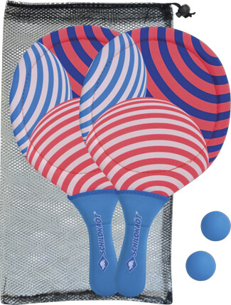 SchildkrötNeopren Beachball Set Ocean - blau