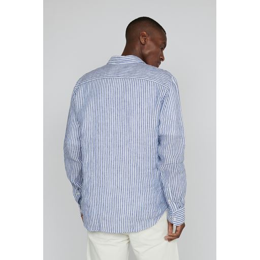 Matinique Marc Short Skjorte, Navy Peony, 42