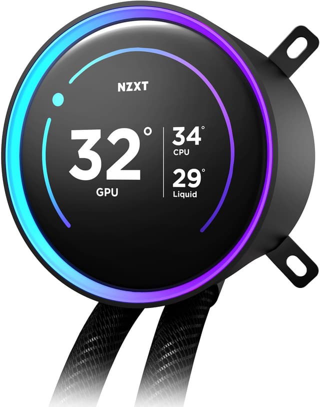 NZXT Kraken 360 Elite V2 RGB CPU-vandkøler (sort)