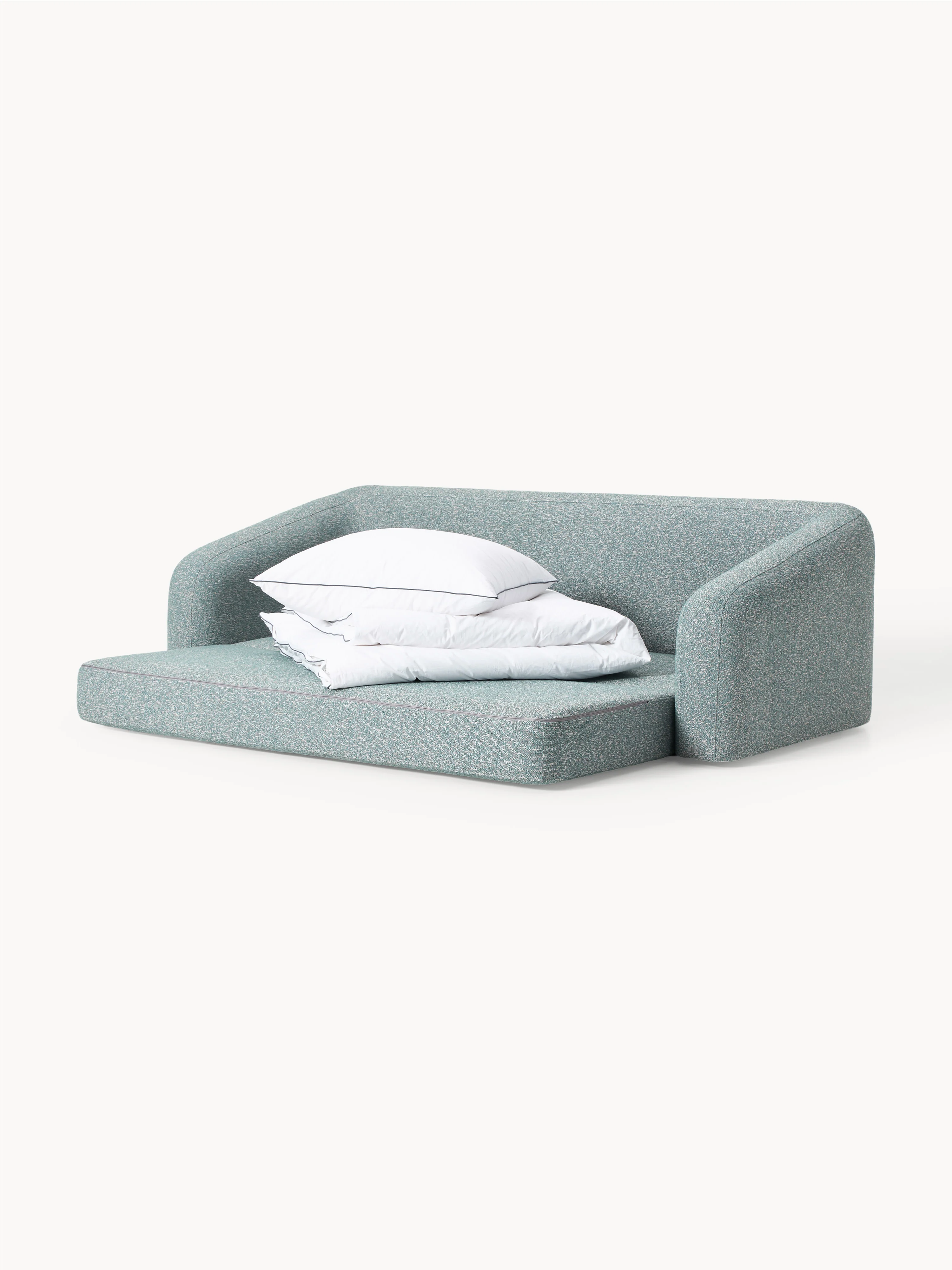 Bouclé slaapbank Eliot (3-zits)
