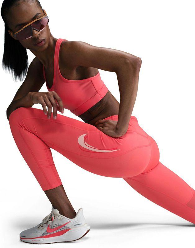 Nike - FastLegging - Legging - Zwart - Polyester/Elastaan