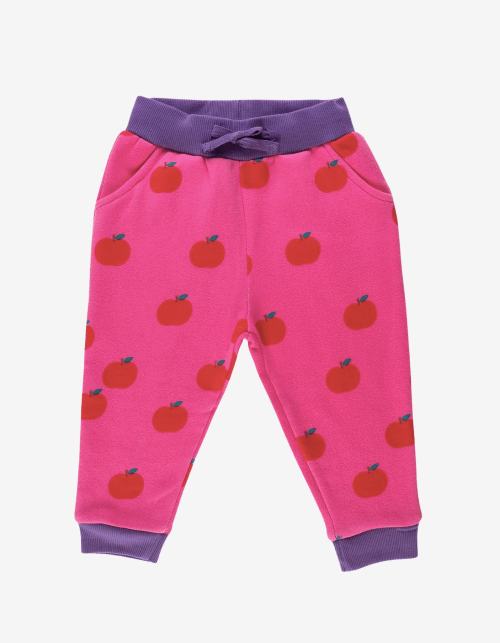 Toby Tiger Jogger mit Apfel Print