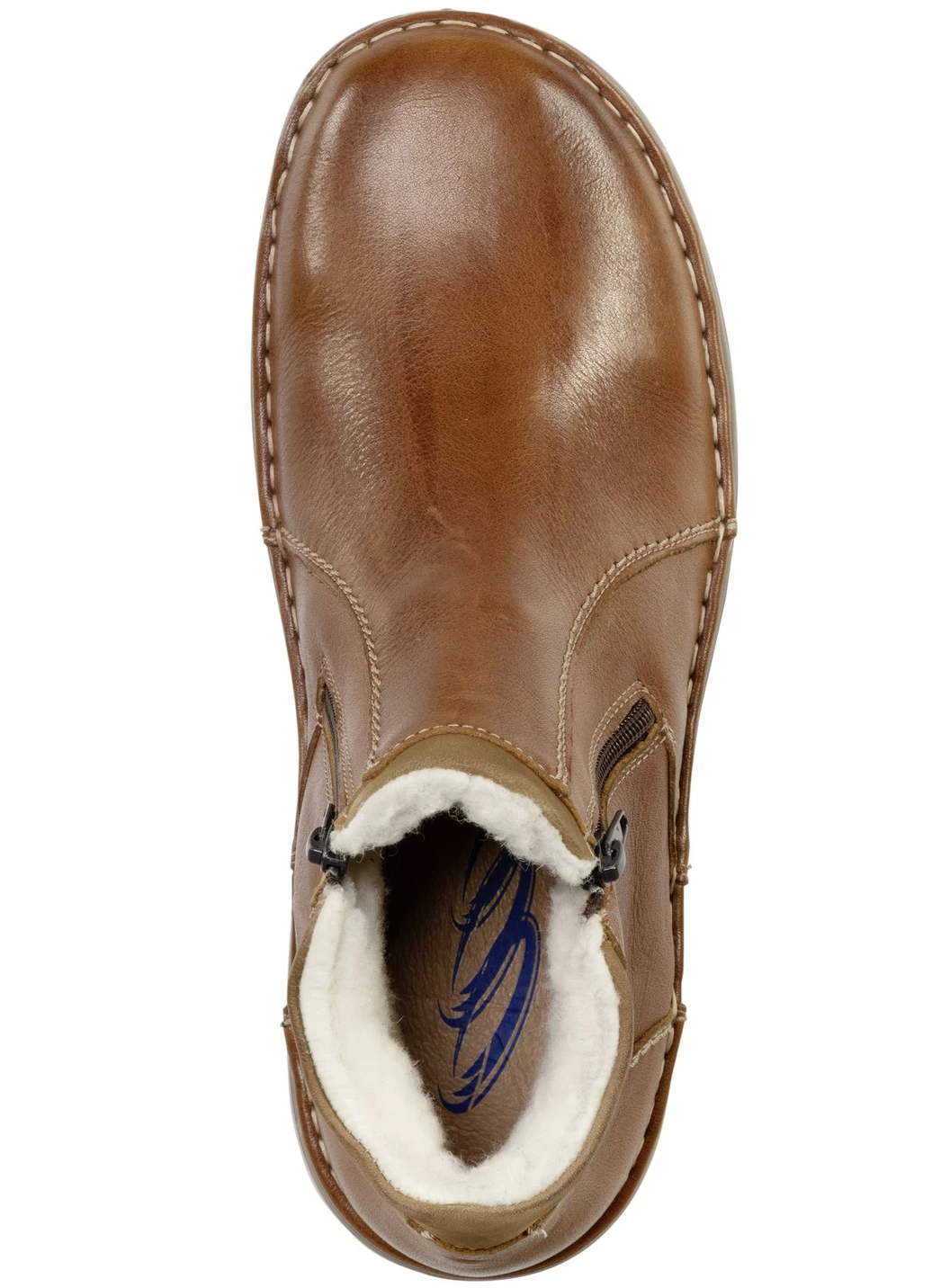 Stiefelette aus Nappaleder