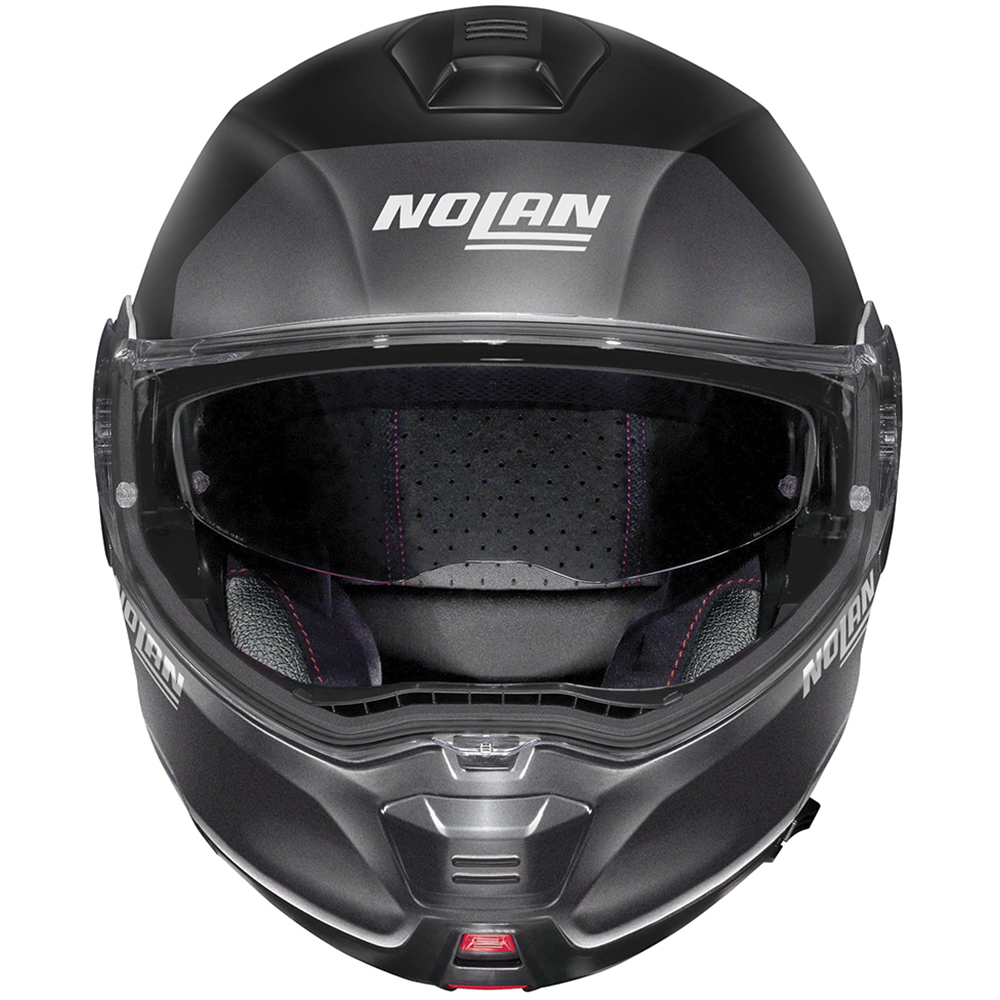 Nolan - Casque N100-5 Plus Distinctive N-Com Noir Mat / Gris