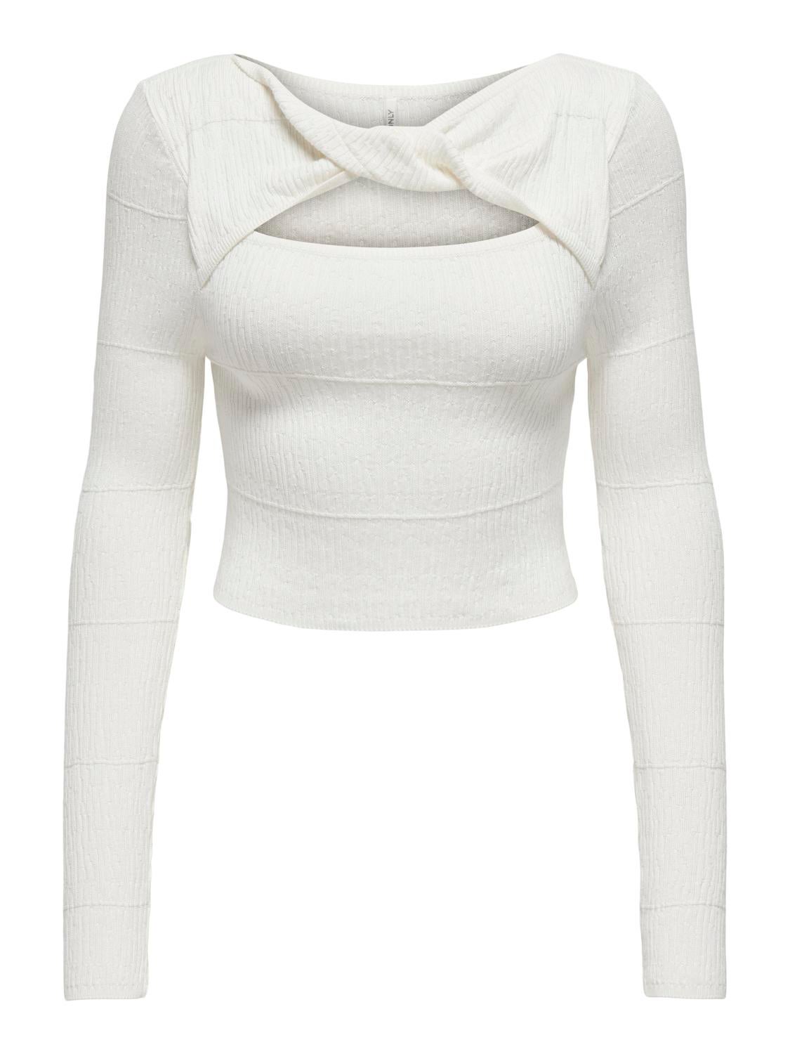 ONLAMOUR Strickpullover Cloud Dancer