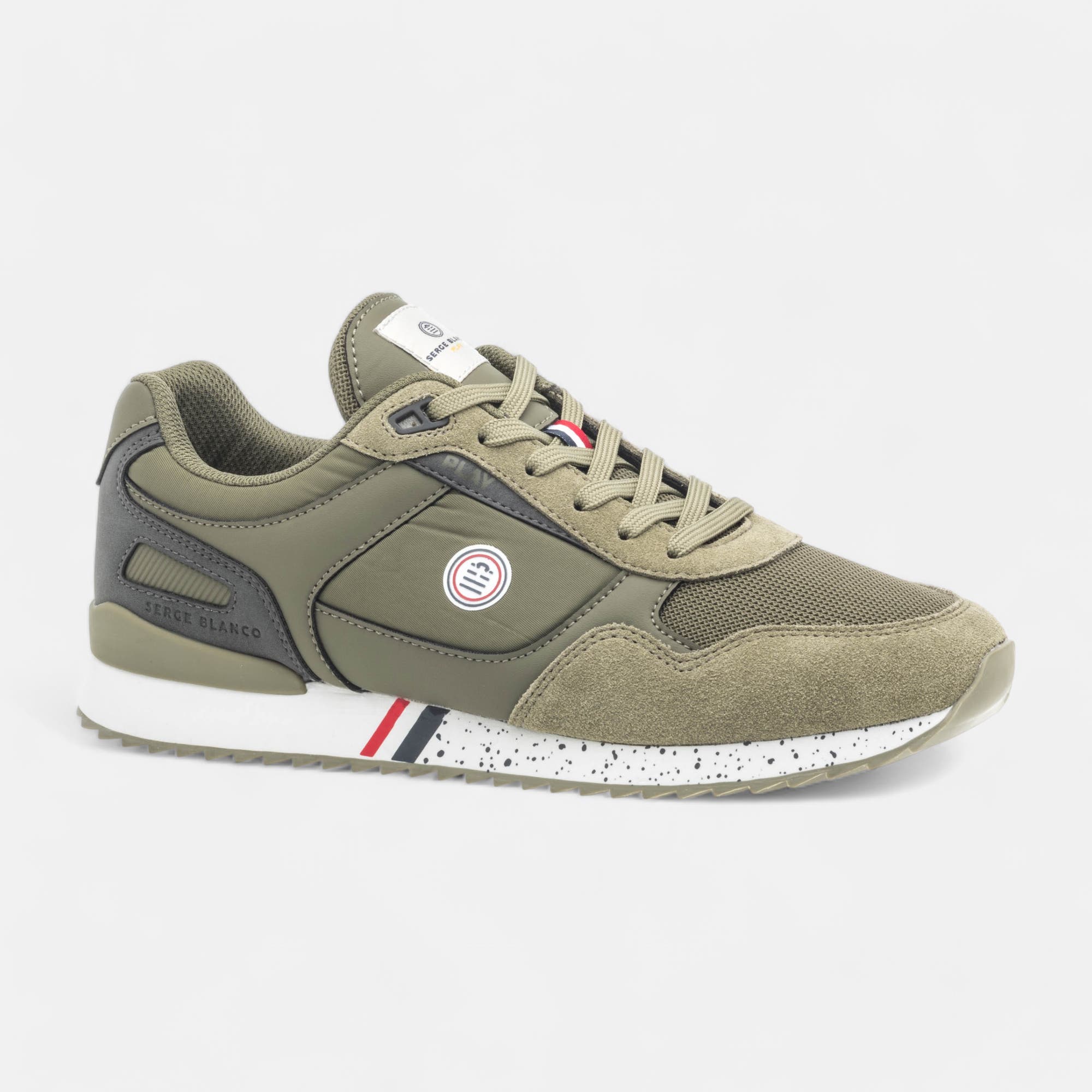 Baskets basses Homme kaki