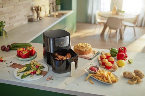 Philips - HD9252/70 - Airfryer - Zwart/Zilver - 4.1L