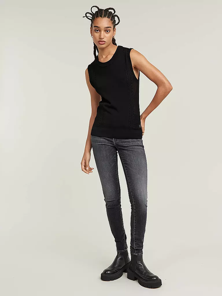 G-STAR RAW Jeans Skinny Fit 3301 schwarz