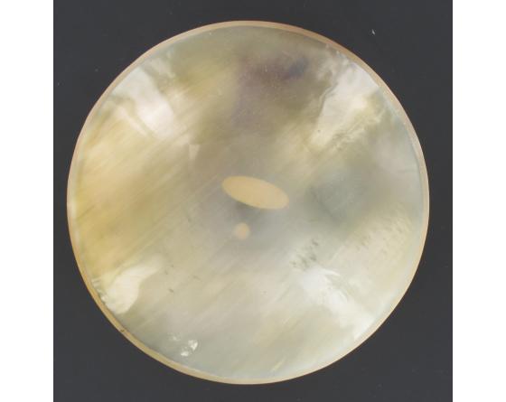 Bol main en corne blonde M (12cm)