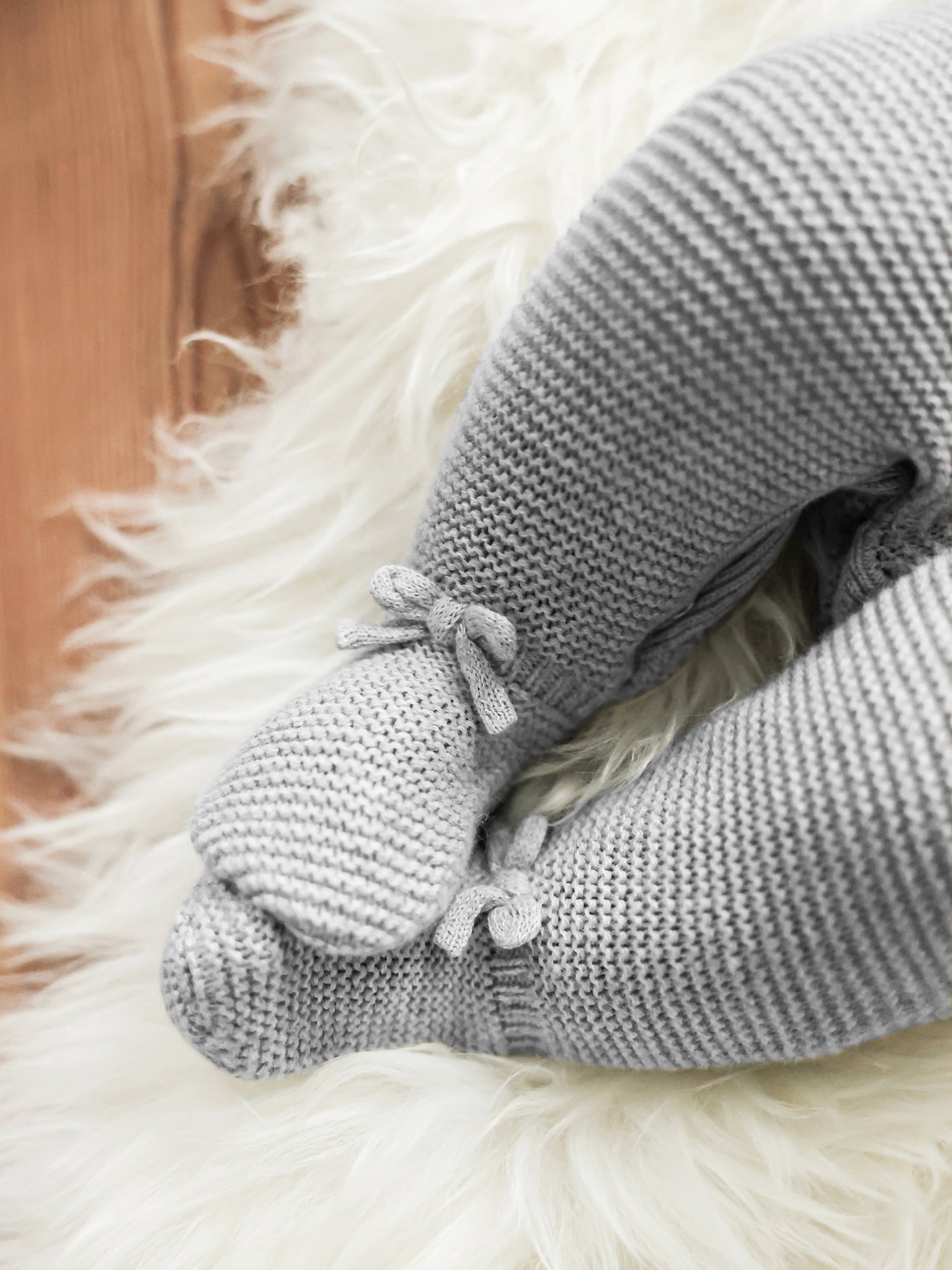 Combinaison Bébé en coton biologique et laine