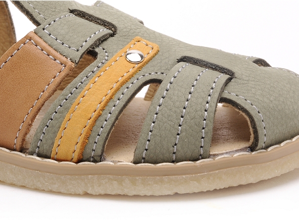 Bellamy nu pieds enfant donjon kaki
