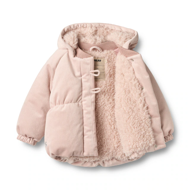 WHEAT Steppjacke »Puffer Jacket Olga« mit Kapuze mit abnehmbarer Kapuze und kuscheligem Plüschfutter